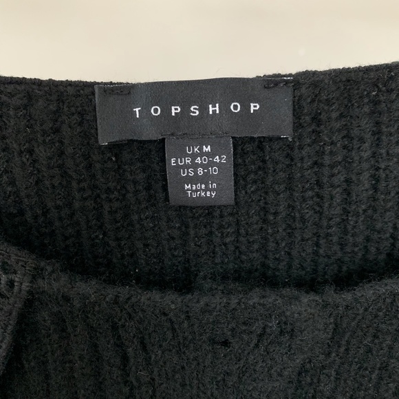 TOPSHOP Crochet Knitted Cardigan - Picture 4 of 5